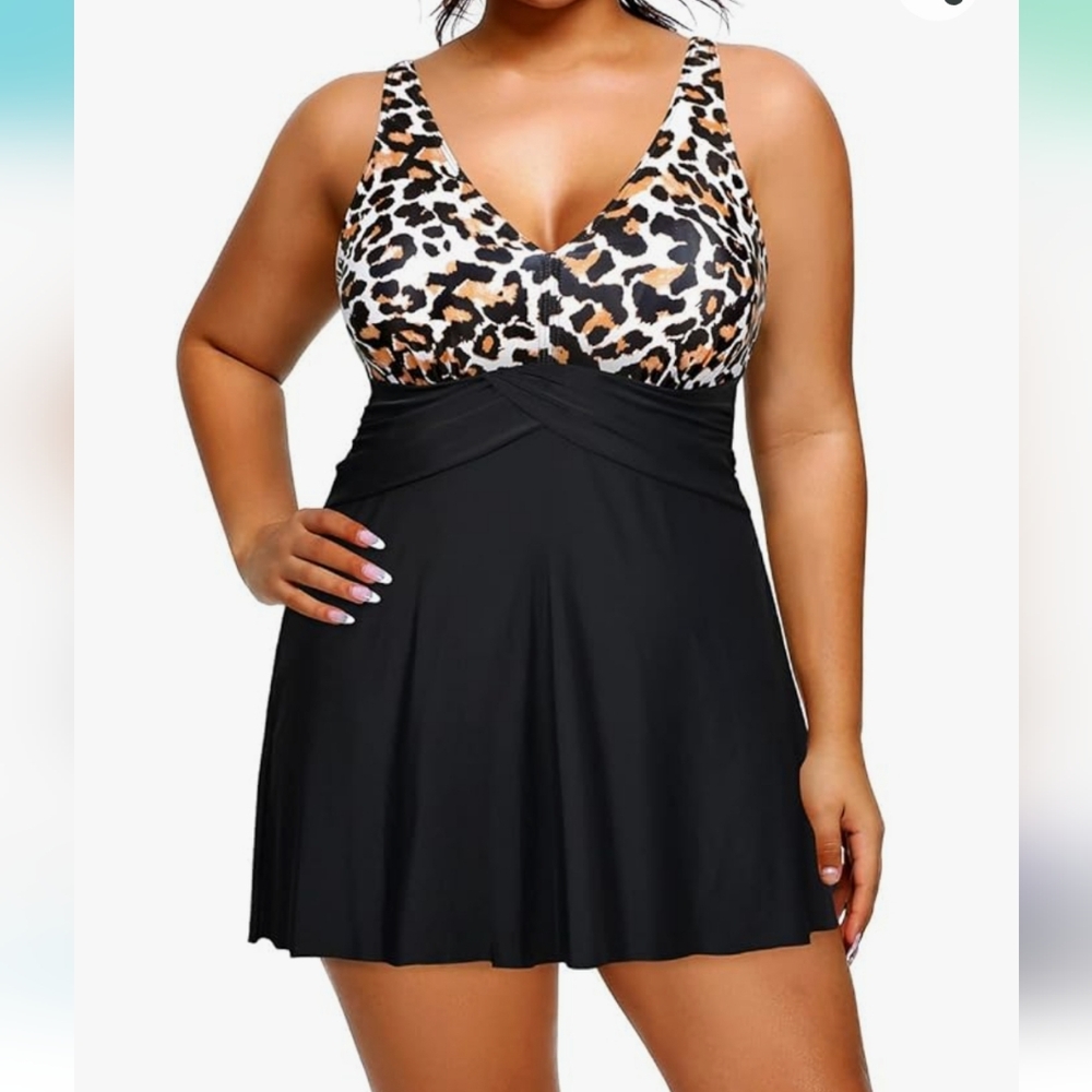 HOLIPICK TUMMY CONTROL SWIMDRESS - Picture 2 of 8